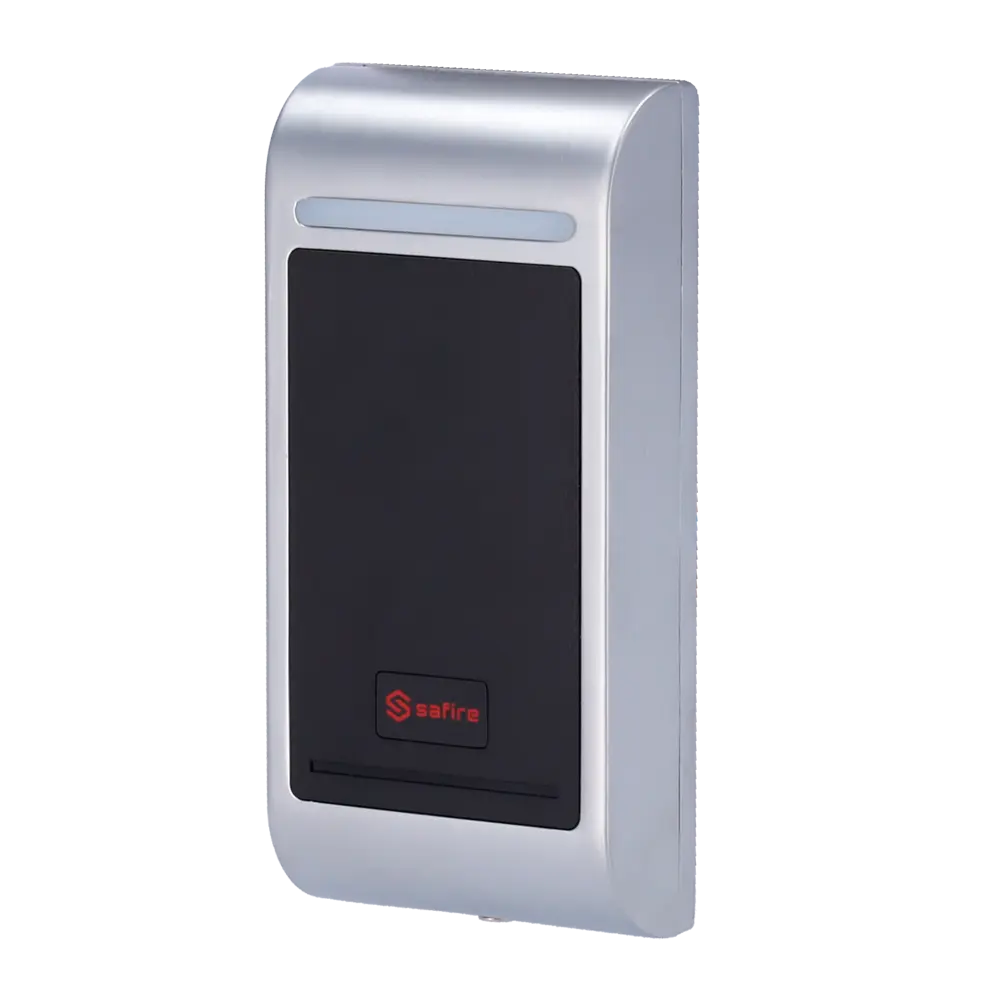 SAFIRE - Control de acceso autónomo - Acceso por tarjeta MF - Salida de relé y pulsador - Wiegand 26 (SF-AC105-MF)