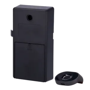 SAFIRE - Cerradura inteligente para taquillas - Identificación por huella o APP - Alimentación 4 x (SF-CABINETLOCK-F-APP)