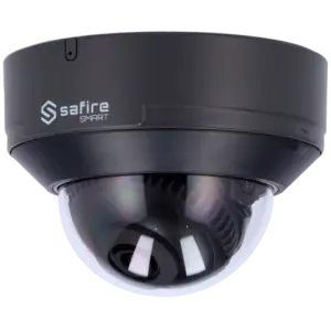 SAFIRE SMART - Safire Smart - Cámara Domo IP gama E1 Inteligencia Artificial - Resolución 4 Megapíxel (SF-IPD040A-4E1-GREY