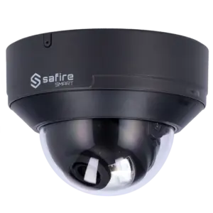 SAFIRE SMART - Safire Smart - Cámara Domo IP gama I1 AI Avanzada y DualLight - Resolución 4 Megapíxel (SF-IPD040A-4I1-DL-G