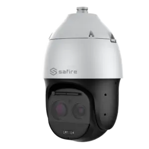 SAFIRE - SAFIRE Domo motorizado  - 1/1.8" Progressive Scan CMOS - Zoom óptico 63X e iluminación (SF-IPSD63ITA-4Y-L500