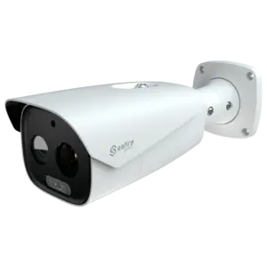 SAFIRE SMART - Cámara térmica Dual Bullet IP Safire Smart - Sensor térmico 12 μm 640x512 VOx | Lente 19 mm (SF-IPTB640A-19