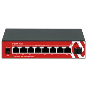 SAFIRE - Switch Multigagibit 2,5Gbps - 8 puertos + 1 Uplink SFP 10G  - Velocidad de puertos (SF-SW09-2AZXF)
