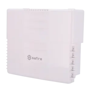 SAFIRE - Safire Switch Hi-PoE de Exterior - 16 puertos PoE + 1 SFP + 2 RJ45 - Velocidad de puertos (SF-SW1916HIPOE-HF-300-