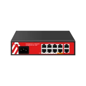 SAFIRE - Safire Switch Hi-PoE - 8 puertos FE PoE + 2 Uplink RJ45 - Hibrido 8x10/100Mbps + (SF-SW8FE2GE-2BT-120W)