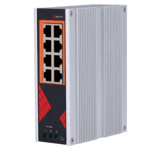 SAFIRE - Safire Switch Industrial Alimentación AC 90~264V - 8 puertos Gigabit 10/100/1000Mbps - 6 (SF-SWI08HIPOE-G-AC-130-