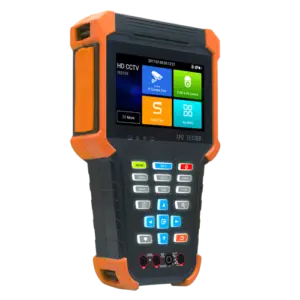 SAFIRE - Comprobador CCTV multifuncional - Admite cámaras HDTVI, HDCVI, AHD, CVBS e IP - Resolución (SF-TESTER4-5N1-4K)