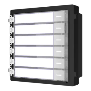 SAFIRE - Módulo de extensión - Llamada a diferentes monitores - Botonera de 6 botones - 6 etiquetas (SF-VIMOD-KEY6)