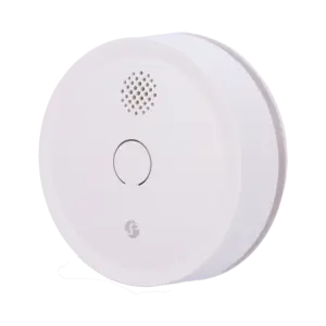 SHELLY - Shelly Plus Smoke Alarm - Sensor fotoeléctrico de detección de humo - Alarma sonora de 85 (SH-PLUS-SMOKE-ALARM)