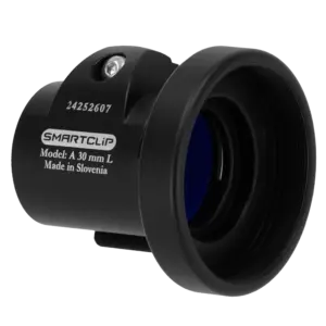 SMARTCLIP - Adaptador acoplable térmico clip-on - Rosca M52x0.75 - Tamaño 30 mm - Aluminio - Negro (SMARTCLIP-HUNT-ADAPTER30)