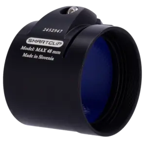 SMARTCLIP - Adaptador acoplable térmico clip-on - Rosca M52x0.75 - Tamaño 48 mm - Aluminio - Negro (SMARTCLIP-HUNT-ADAPTER48)
