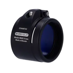 SMARTCLIP - Adaptador acoplable térmico clip-on - Rosca M52x0.75 - Tamaño 51 mm - Aluminio - Negro (SMARTCLIP-HUNT-ADAPTER51)