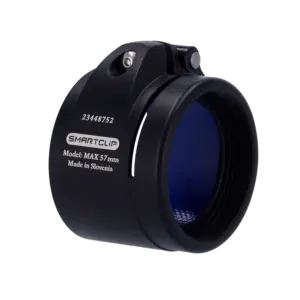 SMARTCLIP - Adaptador acoplable térmico clip-on - Rosca M52x0.75 - Tamaño 57 mm - Aluminio - Negro (SMARTCLIP-HUNT-ADAPTER57)
