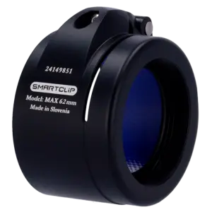 SMARTCLIP - Adaptador acoplable térmico clip-on - Rosca M52x0.75 - Tamaño 62 mm - Aluminio - Negro (SMARTCLIP-HUNT-ADAPTER62)