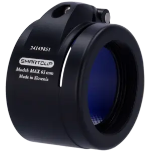 SMARTCLIP - Adaptador acoplable térmico clip-on - Rosca M52x0.75 - Tamaño 65 mm - Aluminio - Negro (SMARTCLIP-HUNT-ADAPTER65)
