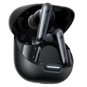 SOUNDCORE - Auriculares Inalámbricos Soundcore by Anker - 50 horas de reproducción - 6 micrófonos - (SNC-LIBERTY-4NC-B)