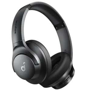 SOUNDCORE - Auriculares Inalámbricos Soundcore by Anker - 60 horas de reproducción - Hasta 90% (SNC-Q20I-B)