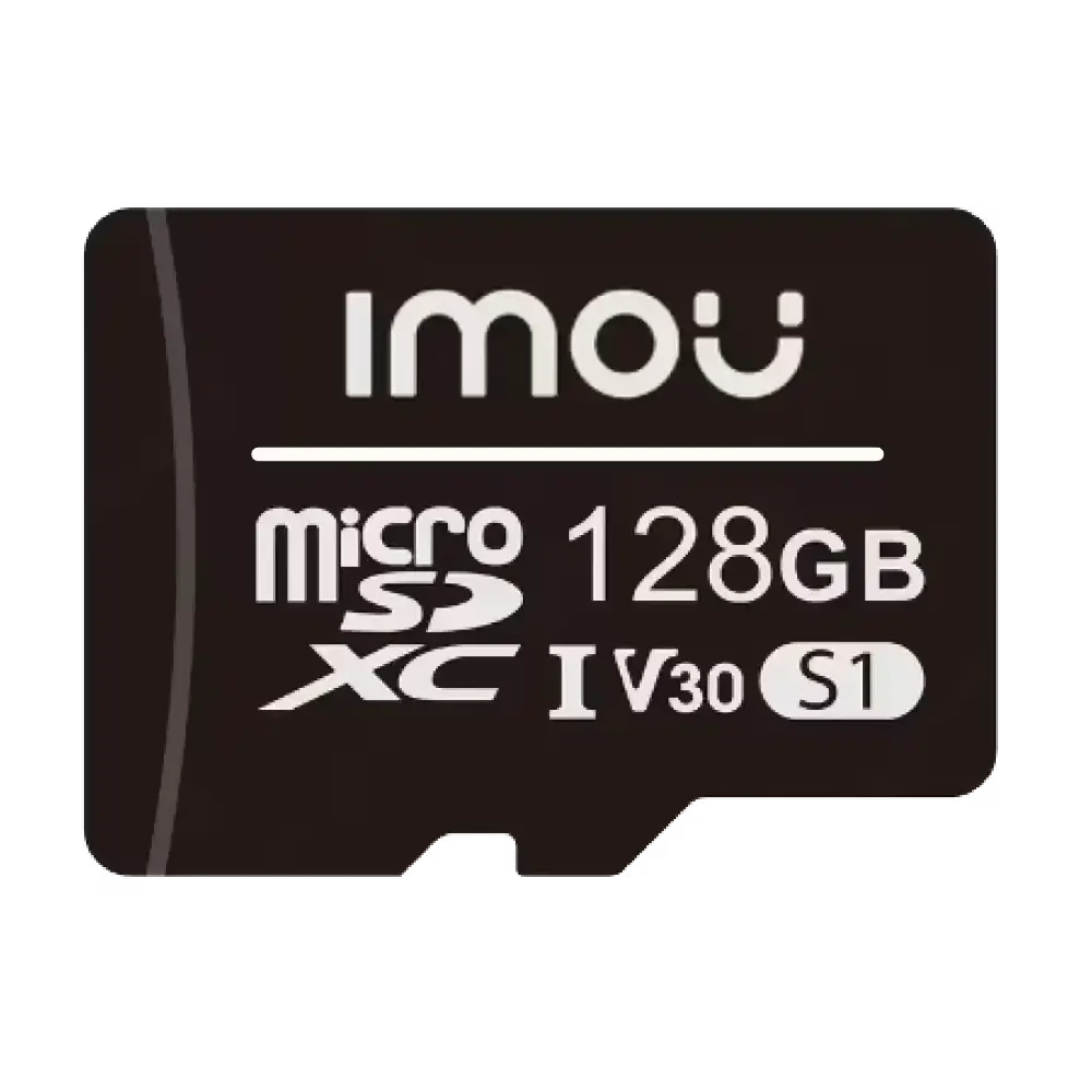 IMOU - Tarjeta microSD Imou - Capacidad 128 GB - Clase 10 | Velocidad R/W: 95/38 MB/s - Ciclos (ST2-128-S1-IMOU)