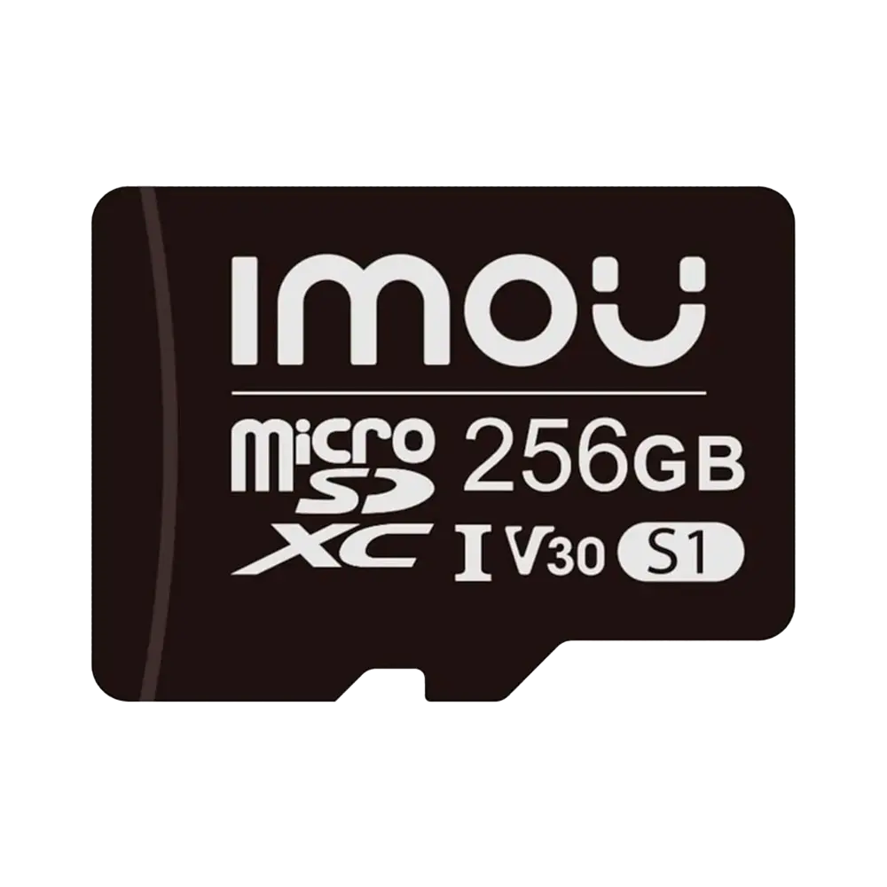 IMOU - Tarjeta microSD Imou - Capacidad 256 GB - Clase 10 | Velocidad R/W: 95/38 MB/s - Ciclos (ST2-256-S1-IMOU)