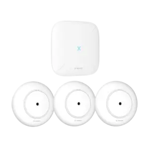 X-SENSE - Detector inteligente de fugas de agua  - Pack 3 SWS51 + 1 Base Station SBS50  - Wi-Fi (SWS54)