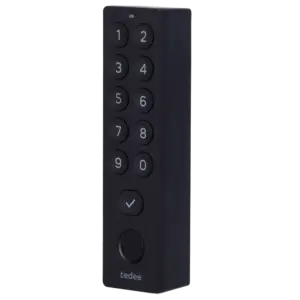 TEDEE - Accesorio de teclado - Comunicación Bluetooth - Apertura y cierre con PIN o huella - (TEDEE-KEYPADPRO)