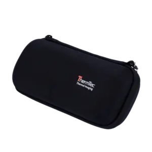 THERMEYE - ThermTec - Funda semirígida Cyclops - Color negro - Cierre de cremallera (THERMTEC-CYCLOPS-CASE)