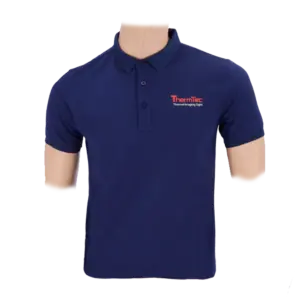 THERMTEC - ThermTec - Polo talla L - Color azul marino (THERMTEC-TSHIRT-L-NAVY)