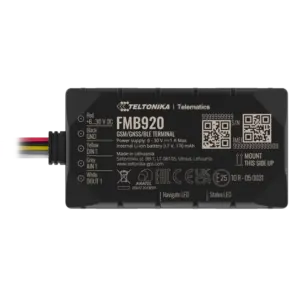 TELTONIKA - Tracker Plug & Play para vehículos - Conexión sencilla - Entradas y salida cableadas - (TK-FMB920)