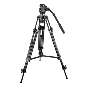 MARCA BLANCA - Trípode Profesional - Extensible hasta 189cm - Apto para uso en exterior - Color negro - (TRIPOD-2M)