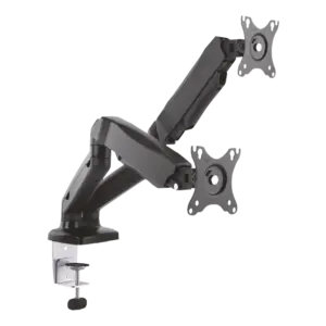 AISENS - Brazo para dos monitores - Instalación en mesa - Peso soportado 6,5 Kg/Brazo (TVM-1327DESK-FLEX-DUAL)