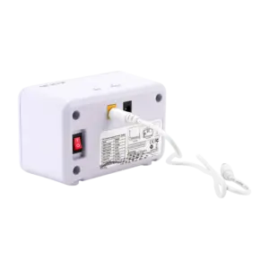 BLANCA - Mini UPS - Entrada DC 12V / 2.5A - Salida DC 12V / 2A - Batería Li-Ion 19.24Wh recargable - (UPS-MU26W)