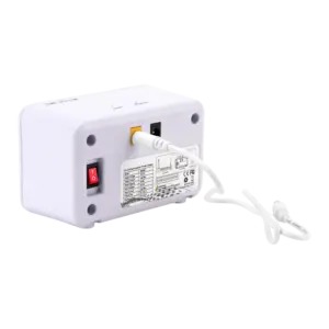 BLANCA - Mini UPS - Entrada DC 12V / 3.5A - Salida DC 12V / 3A - Batería Li-Ion 30Wh recargable - (UPS-MU48W)