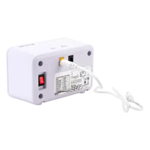 BLANCA - Mini UPS - Entrada DC 12V / 2.5A - Salida DC 12V / 2A - Batería Li-Ion 45Wh recargable - (UPS-MU68W)