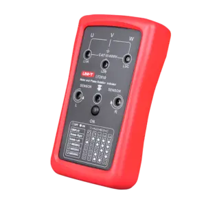 UNI-T - Indicador de secuencia de fases - Indicador de rotación de motor - Medición de voltaje AC - (UT261B)