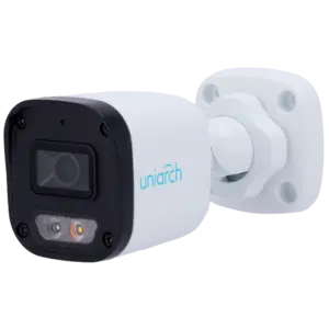 UNIARCH - Cámara Bullet IP Uniview-Uniarch - 2 MP | Lente 2.8 mm  - IR 30 m | DWRD - Iluminación dual (UV-IPC-B132-AF28-DL