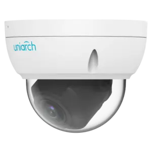 UNIARCH - Cámara Dome IP Uniview-Uniarch - 4 MP | Lente 2.8~12 mm - IR 50 m | 120dB WDR - Detección (UV-IPC-D314-ADZK)