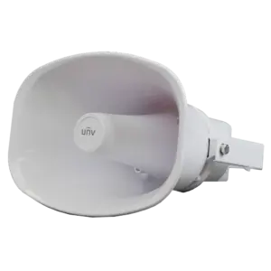 UNIVIEW - Bocina a compresión Uniview 30 W - Soporta transmisión con NVR Uniview - Almacenamiento (UV-IPS302030-S)
