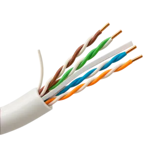 UNIVIEW - Uniview cable UTP categoría 6 - Conductor OFC,100% cobre - Diámetro 24 AWG-0,53mm - (UV-UTP6-500-BC24AWG-DCA-R-W
