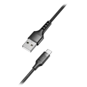 VEGER - Veger - Cable USB 2.0 para portátiles - USB-A a USB-C - Cubierta de metal, Nylon trenzado  (VG-AC03)