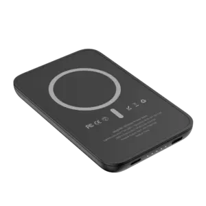 VEGER - VEGER Power bank magnética inalámbrica - Capacidad 5000mAh - Entradas USB-C, Lightning - (VG-W0553P)