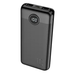 VEGER - VEGER Mini Power bank con pantalla LCD - Capacidad 10000mAh - Entradas USB-C, Micro USB - (VG-W1105PD)