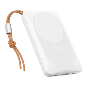VEGER - VEGER Power bank magnética inalámbrica - Capacidad 10000mAh - Entradas USB-C, Lightning  - (VG-W1151-W)