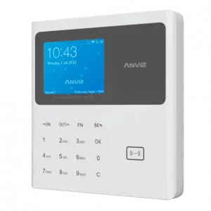 ANVIZ - Control de presencia - Tarjeta EM y PIN  - 10.000 usuarios | 100.000 registros - TCP/IP y (W1C-PRO)