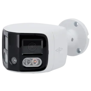 X-SECURITY - Cámara Bullet IP X-Security 8 Megapíxel - Active Deterrence | SMD 4.0 - 2 Lentes 2.8 mm / (XS-IPB180A-8U-PAN-