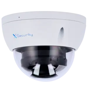 X-SECURITY - X-Security Cámara IP Dome - 8 Megapíxel (3840×2160) - Lente fija 2.8mm - WDR 120dB | Dual (XS-IPD842A-8P-DL-W