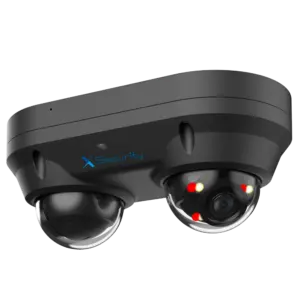X-SECURITY - X-Security Cámara IP Domo dual - 2x 4 Megapíxel (2560x1440) - 2x Lente fija 2.8mm - WDR (XS-IPD850A-4P-DUAL-