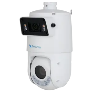 X-SECURITY - X-Security IP tándem gama ULTRA - Doble Lente (Panorámica 2Mpx + PTZ 4Mpx) - Lente PTZ (XS-IPSD6325TA-4P-DL-T