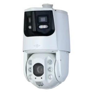 X-SECURITY - X-Security PTZ IP gama ULTRA - Doble Lente (Panorámica 4Mpx + PTZ 4Mpx) - Lente PTZ 5~125 (XS-IPSD7925TIOC-4U