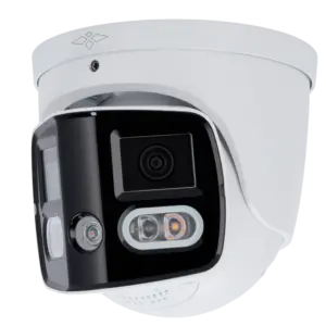 X-SECURITY - Cámara Turret IP X-Security 8 Megapíxel - Active Deterrence | SMD 4.0 - 2 Lentes 2.8 mm / (XS-IPT180A-8U-PAN-