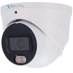 X-SECURITY - X-Security Cámara IP Turret Wizcolor - 8 Megapíxel (3840×2160) | Sensor 1/1.8" F1.0 - (XS-IPT982CA-8P-WI